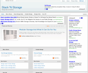stacknstorage.com: Stack n Storage
Storage Hints Tips and Tricks!