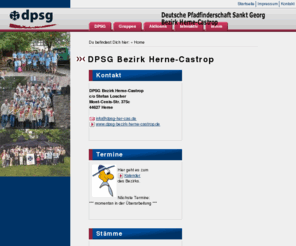 dpsg-her-cas.de: Deutsche Pfadfinderschaft Sankt Georg (DPSG) | Bezirk Herne-Castrop
Deutsche Pfadfinderschaft Sankt Georg (DPSG) | Bezirk Herne-Castrop