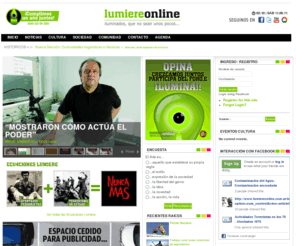 lumiereonline.com.ar: LUMIERE ONLINE | iluminar!!
Sitio de la revista online Lumiere. ILUMINATE!!