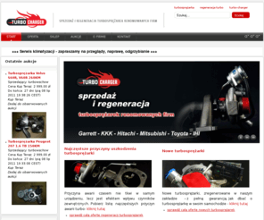 turbo-charger.pl: Turbosprężarka, Regeneracja TURBO, Turbo-Charger
