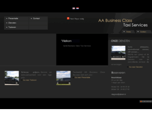 aabusinessclasstaxiservices.com: Vervoer bedrijf, AA Business Class Taxi Services in Zoetermeer, Holland
De Taxibedrijf AA Business Class Taxi Services is in Zoetermeer gericht. Hun chauffeurs zijn klantgericht en zeer

vriendelijk. Ze zullen u veilig en efficient op uw bestemming brengen, voor korte en internationale afstanden en ook voor VIP of groeps vervoer