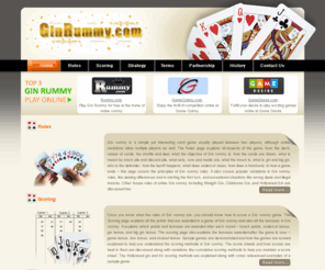 ginrummy.com: Gin Rummy Online
Gin Rummy online site with rules, history, terms and detailed info on how to score gin. Also find out where to play gin rummy online.