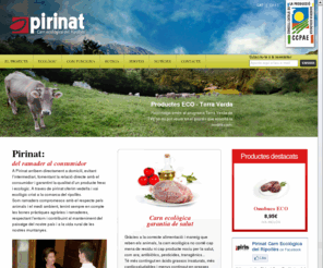 pirinat.com: Inici :: Pirinat, Carn ecològica del Ripollès;
Pirinat. Vedella rosada del Pirineu