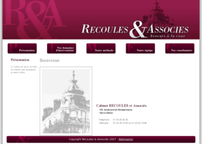 recoules-associes.com: RECOULES & ASSOCIES
Recoules & associés