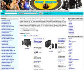 cheapwoofer.com: Cheap Woofer Sale Best Buy Woofer Cheap Subwoofer Sale Sub Woofer Online
Cheap Woofer for sale. Best buy subwoofer, Cheap Subwoofer on Sale. Cheap Sub Woofer Sound System and Woofer Accessories. Search Subwoofer by brand and price range. Best SubWoofer Sound systems of the world. Cheap Woofers on Sale. Discount SubWoofers, Woofer reviews, wholesale woofer freeship woofer where to buy subwoofer, woofer deal online, subwoofer deals.