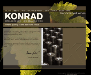 konradwines.co.nz: KONRAD Wines | Welcome
Konrad Wines is a family owned vineyard that produces a small selection of premium wines which are internationally recognised.