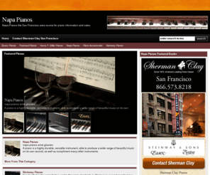 napa-pianos.com: Napa Pianos
Napa Pianos the San Francisco area source for piano information and sales.