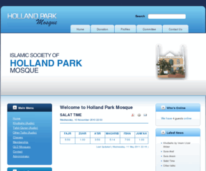 hpmosque.org.au: Welcome to Holland Park Mosque
Islamic Society of Holland Park Mosque