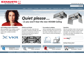 personligventilation.com: EXHAUSTO-VENTILATION COM EU ventilation heat exchange heat recovery
