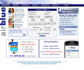 airblue.com: 
