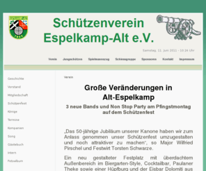 sv-espelkamp-alt.de: Verein » Schützenverein Alt-Espelkamp
Website des Schützenvereins von Alt-Espelkamp