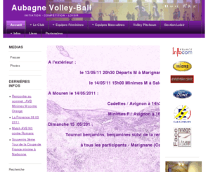 aubagnevolleyball.fr: Aubagne Volley-ball
Aubagne Volley Ball,