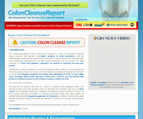 coloncleanserevealed.com: Colon Cleanse Report
