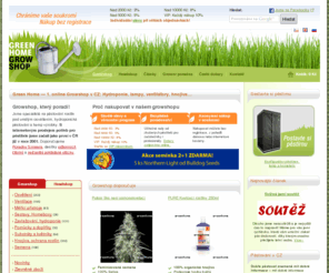 greenhome.cz: Growshop Green Home — 1. online Growshop v CZ: Hydroponie, lampy, ventilátory, hnojiva…
Growshop, který poradí! Jsme specialisté na pěstování rostlin pod umělým osvětlením, hydroponické pěstování a hemp výrobky. S internetovým prodejem potřeb pro pěstitele jsme začali jako první v ČR již v roce 2001. Doporučujeme Poradnu Growera, desítky odborných článků a nejčastěji pokládané otázky.