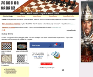 jogosdexadrez.net: Xadrez | Jogar Xadrez Online | Jogos de Xadrez Gratis
XADREZ - Jogos de xadrez gratis para jogar. Xadrez online, pecas, origem, dicas, historia e regras do xadrez.