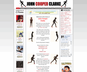 johncooperclarke.com: John Cooper Clarke
Poet, Stand-Up, Legend