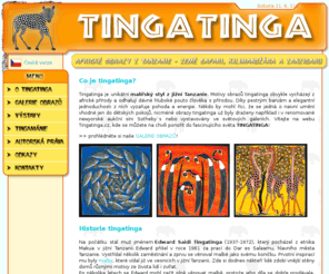 tingatinga.cz: TINGATINGA - africké umění z Tanzanie
Tingatinga - africké umění z Tanzanie, originální obrazy, galerie