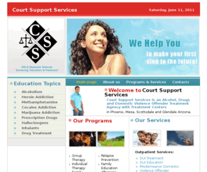 courtsupportservices.info: Court Support Services
Providing court support services after DUI