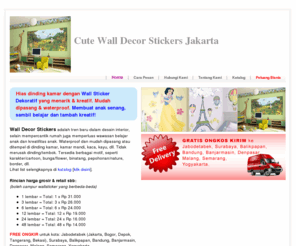 wallstickerjakarta.com: Cute Wall Decor Stickers Jakarta
Cute Wall Decor Stickers Jakartawall sticker