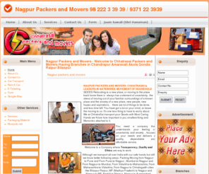 chhatrasai.com: Nagpur packers and movers
Packers and Movers in Nagpur India, Mumbai India, Chandrapur Amaravati