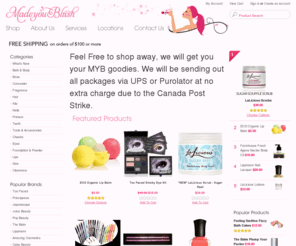 madeyoublush.ca: Made You Blush - Makeup and Beauty Products
At Made You Blush you'll discover makeup application is truly an art and that an artist lives inside us all.