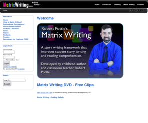 matrixwriting.com: Matrix Writing - Home
Robert Pottle's Matrix Writing - A writing framework for writer's and writing teachers