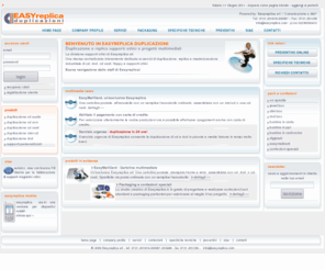 replicacd.com: Easyreplica srl
Servizi e soluzioni per la comunicazione multimediale.