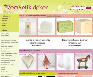 romantik-dekor.cz: Romantik dekor | dárky a doplňky pro dům i zahradu
Romantik dekor - dárky a doplňky pro dům i zahradu