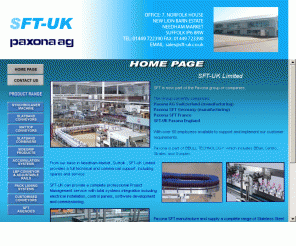 sft-uk.co.uk:  Conveyor Systems from sft-uk.co.uk manufacturers and installers of conveyors for materials handling
sft-uk.co.uk specialist manufacturer of conveyor systems for materials handling and process control in the UK and Ireland