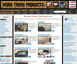 stuff4worktrucks.com: WorkTruckProducts.com by Covercraft
Truck Accessories for your work truck, Pickup or OTR truck... Construction, Delivery, Fleet and Municipalities and OTR accessories by Covercraft.