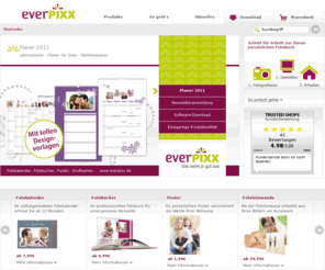 everpixx.de: everpixx- Fotokalender und Fotogeschenke selbst gestalten
everpixx- das sind selbst gestaltete Fotokalender, Fotobücher und Geschenkartikel. Mit wenigen Mausklicks gestalten Sie Ihr persönliches Unikat.