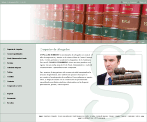 gonzalezsobredo.com: Despacho de abogados. La Coruña
Despacho de abogados especializado en Derecho Penal, Civil, Administrativo y Laboral Despacho de abogados especializado en Derecho Penal, Civil, Administrativo y Laboral