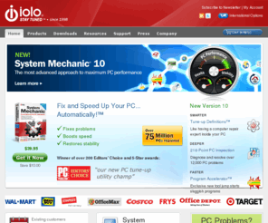 ioloinsider.org: iolo technologies - The PC Tune-Up Experts
Fix and speed up your PC with the world's best-selling PC tune-up utilities. Automatically repair system slowdowns, crashes, and freezes.