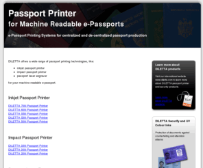 passport-printer.com: Passport Printer
Passport Printer for Machine Readable Passport and e-Passport / Passport Solutions