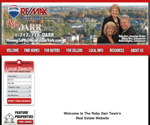 realestateyork.com: York, Dallastown and Shrewsbury, Pennsylvania Real Estate Listings & Homes For Sale - The Ruby Darr Team - NUMBER1EXPERT(S)
Real Estate Listings, Homes for Sale and more from The Ruby Darr Team, a York, Dallastown and Shrewsbury, Pennsylvania NUMBER1EXPERT(S) Top Selling real estate agent. Contact The Ruby Darr Team today!