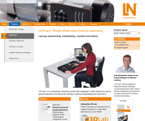 unitrain-i.com: Lucas-Nuelle Training Systems, UniTrain-I, Blended Learning Laboratory
