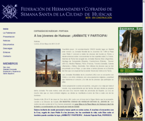 cofradiasdehuescar.org: Cofradías de Huéscar - Portada
Portal web de la Federación de Cofradías de Semana Santa de la Ciudad Huéscar (Granada)
