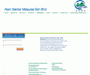 enviromalaysia.com.my: welcome | Alam Sekitar Malaysia Sdn Bhd : :

