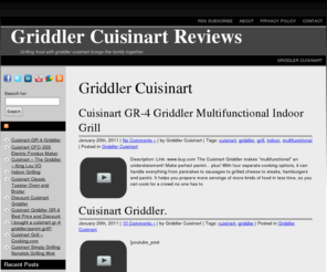 griddlercuisinart.com: Griddler Cuisinart
Griddler Cuisinart