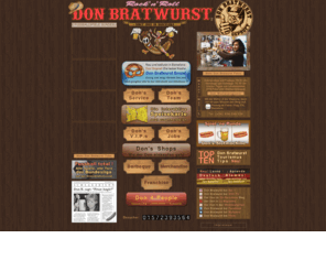 grupodonbratwurst.com: Don Bratwurst
Die Bratwurst Rock'n'Roll Company. Restaurant und Catering. Komm' zum Don in Barcelona!