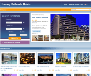 luxurybethesdahotels.com: Luxury Bethesda Hotels - the five star hotels of Bethesda, Maryland
Here we provide real time availability checking and online booking of a wide range of Luxury Bethesda Hotels.