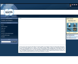 werthinc.biz: Werth Messtechnik: Home
Die Werth Messtechnik GmbH ist der führende Hersteller von Multisensor-Koordinatenmessgeräten. Produktspektrum: Optische-, taktile und Multisensor-Koordinatenmessgeräte - auch mit Röntgen - Computertomografie, Mess- und Profilprojektoren.
