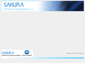 sakurakonica.es: SAKURA Productos Hospitalarios
Productos Hospitalarios, distribuidora en exclusiva de productos Konica Minolta. Investigación y desarrollo.