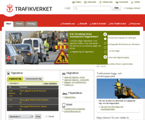 trafikverket.org: Startsida - Trafikverket
Trafikverkets webbplats. Trafikverket ansvarar för långsiktig planering av transportsystemet för vägtrafik, järnvägstrafik, sjöfart och luftfart. 