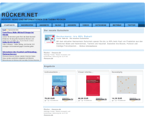 xn--rcker-kva.net: Rücker | Rücker auf rücker.net
Rücker | News, Blogs, Videos und Angebote und Informationen zum Thema Rücker auf rücker.net