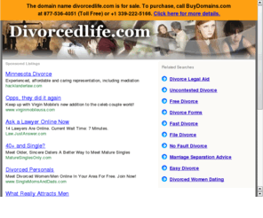 divorcedlife.com: 
