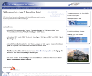 evivax.de: evivax IT Consulting GmbH: Home

