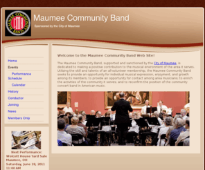 maumeecommunityband.org: Maumee Community Band
band, community band, community orchestra, orchestra, Northwest Ohio band, maumee community band