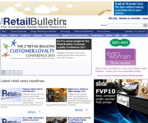 peopleinretailawards.com: Retail news, retail jobs, information, data, analysis, events, retail recruitment
The online retail news resource for retailers. Breaking news on retail, e-tail and multichannel retail.