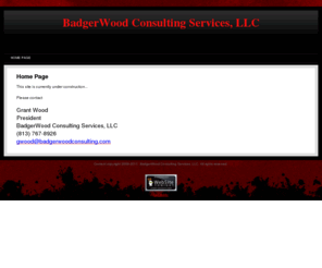 badgerwoodconsulting.com: Home Page
Home Page